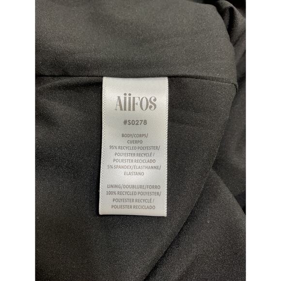 Aiifos 'Sandy' Black Polyester Dress Size XS - NWT - Picture 5 of 5